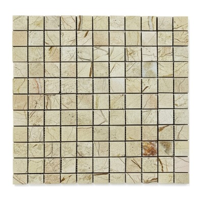 Trame 23 de marbre crème et jaune lumineux